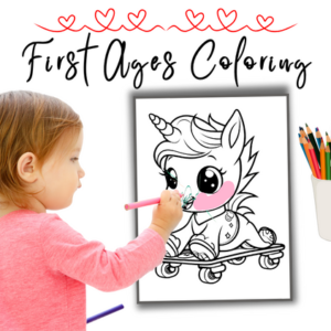 Unicorn Coloring Pages (2 to 4 years) - Image 2