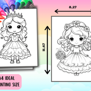 Princess Coloring Pages - Image 5