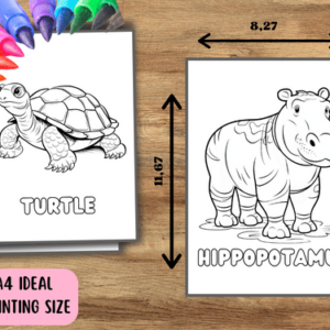 Animal coloring pages - Image 7