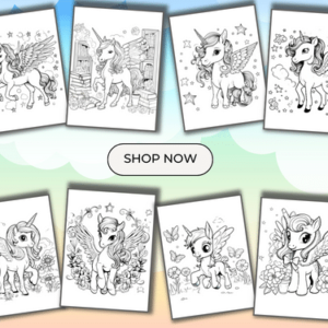 Unicorn Coloring Pages (+5y) - Image 7