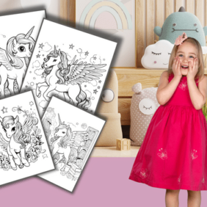 Unicorn Coloring Pages (+5y) - Image 8