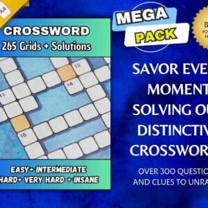 crossword puzzle